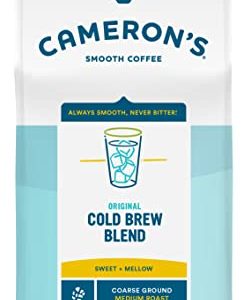 Cameron's Coffee Roasted Ground Coffee Bag, Cold Brew Blend, 12 Ounce