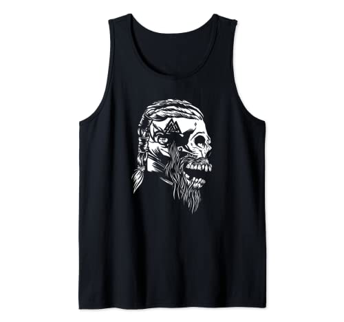 Viking Skull Ragnar Lodbrok Tank Top