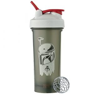 BlenderBottle Star Wars Classic V2 Shaker Bottle Perfect for Protein Shakes and Pre Workout, 28-Ounce, Boba Fett Helmet