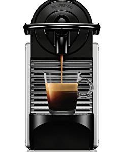 Nespresso Pixie Espresso Machine by De'Longhi, Aluminum - EN124S