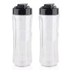 Veterger Replacement Parts 2 pack 20oz Sport Bottle,Compatible with Oster MyBlend Blenders
