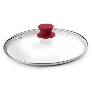 Glass Lid with Steam Vent Hole - 10