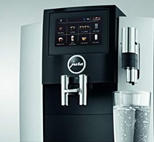 Jura S8 Automatic Coffee Machine Moonlight Silver