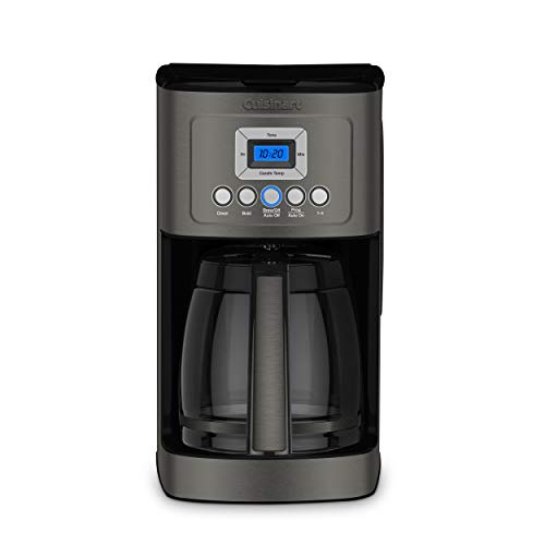 Cuisinart DCC-3200BKS Perfectemp Coffee Maker, Black Stainless Steel (Renewed)