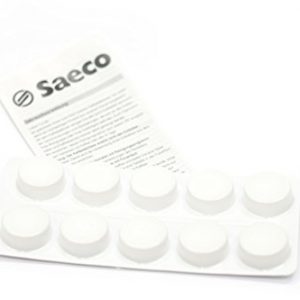Saeco Espresso Machine Cleaner, Blister Pack of (10) tablets