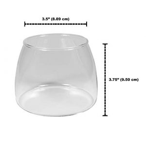 Univen 7 oz Coffee Ground Glass Jar Carafe fits KitchenAid Burr Grinder replaces 4176728 KPCGRND