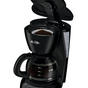 Mr. Coffee 4-Cup Switch Coffee Maker, Black