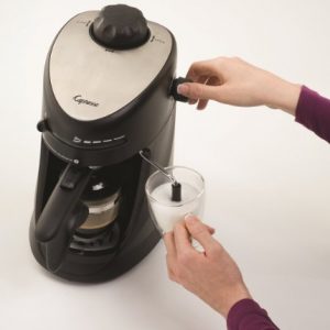 Capresso 303.01 4-Cup Espresso and Cappuccino Machine Black 13.25
