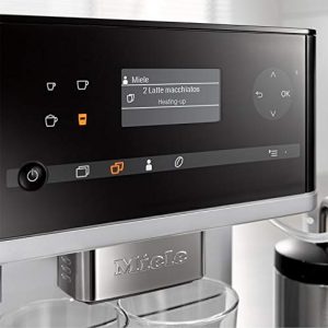 Miele CM6350 Countertop Obsidian Black Coffee Machine (Renewed)
