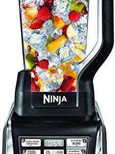 Nutri Ninja Mega 1200 Watts Kitchen System, Blending and Food Processing, 1 Base 2 Functions Auto-iQ Technology