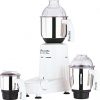 Preethi Eco Plus Mixer Grinder 110-Volt for use in USA/Canada, white, 3-jar