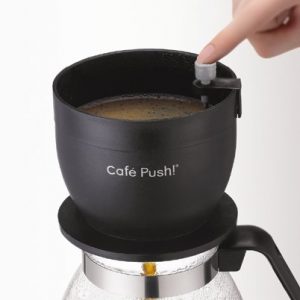 MacMa Cafe Push, Portable Coffee Brewer, No Paper Filters Required