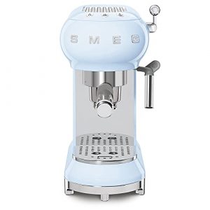 Smeg Espresso Machine Pastel Blue ECF01 PBEU
