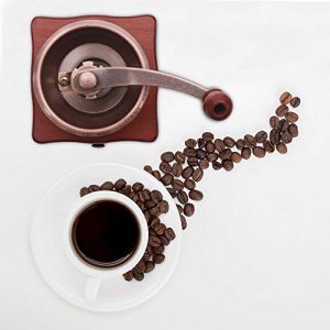 Manual Coffee Grinder, DDSKY Manual Coffee Bean Grinder Vintage Antique Wooden Hand Grinder Coffee Mill Coffee Grinder Roller