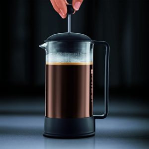 Bodum - 1548-01US Bodum Brazil French Press Coffee and Tea Maker, 34 Ounce, Black