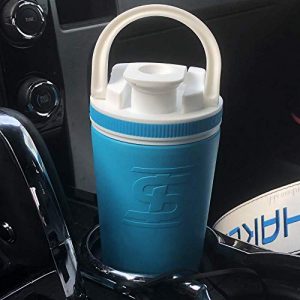 Ice Shaker Stainless Steel Insulated Water Bottle Protein Mixing Cup (As seen on Shark Tank) | Gronk Shaker | 26 Oz (Mermaid)