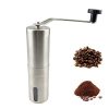 Manual Coffee Grinder with Adjustable Setting,Conical Ceramic Burr, Triangular Stainless Steel Mill with Foldable Handle Manual Burr Grinder for Aeropress, Espresso, French Press, Turkish Brew