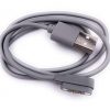 Xcivi Replacement Magnetic Induction USB Charging Cable for Portable Blender Mini Personal Small Smoothie Blender USB Fruit Juicer Mixer, 2FT (Grey)