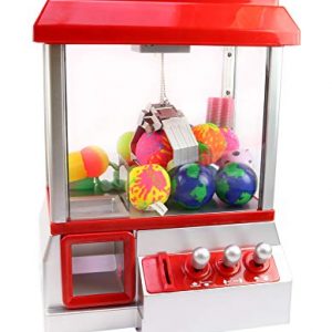 Claw Machine For Kids - Fill The Toy Claw Machine With Prizes, Candy, Small Toys - Fun Gift, Party Game For Children - Electronic Claw Toy Candy Grabber Crane Machine With Led Lights And Sound Effects