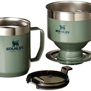Stanley The Camp Pour Over Coffee Maker Set, Stainless Steel Filter, In Home or Office Coffee Brewing
