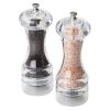 Olde Thompson Mercury Peppermill and Himalayan Salt Mill Set, Clear