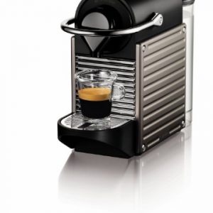 Nespresso Pixie Espresso Maker, Electric Titan (Discontinued Model)