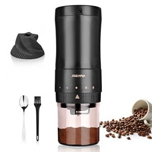 Sulypo® Electric Burr Coffee Grinder with Cone Ceramic Mills,Slow-Grinding at Low Temperature(upgraded inner)