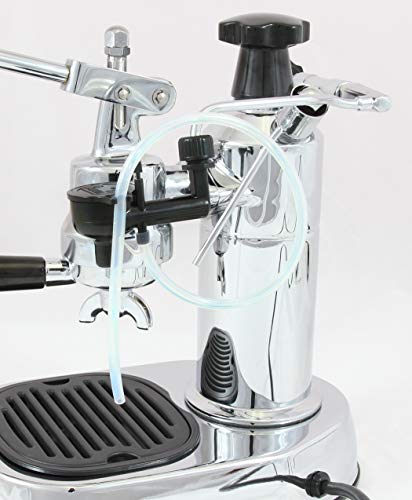 La Pavoni EPC-8 Europiccola 8-Cup Lever Style Espresso Machine, Chrome