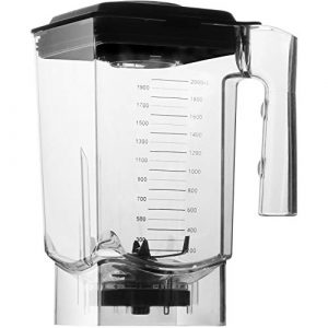 WantJoin Professional Commercial Blender Cups for Quiet Blender Spare Cups (Plastic)