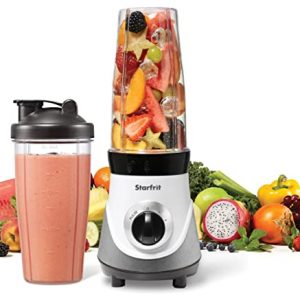 Starfrit Personal Blender, w/Two Cups, Two Blades 024300-004-0000