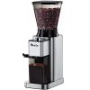 Anti-static Conical Burr Coffee Grinder with 48 Grind Settings, binROC Adjustable Burr Mill Coffee Grinder for 2-12 Cups, Stainless Steel