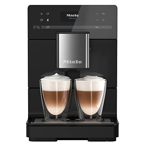 NEW Miele CM 5310 Silence Automatic Coffee Maker & Espresso Machine Combo, Obsidian Black - Grinder, Milk Frother