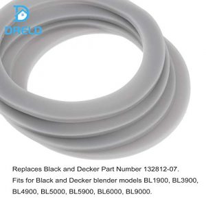Replacement for Black and Decker Blender Gasket Rubber Seal Gasket Sealing O-Ring, Replace 132812-07, Compatible with Black & Decker Blender BL1900 BL3900 BL4900 BL5000 BL5900 BL6000 (Pack of 4)