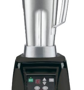 Waring Commercial MX1100XTS 3.5 HP Blender with Electronic Keypad, 30 Second Countdown Timer, Pulse Feature and a 64 oz Stainless Steel Container, 12-V, 5-15 Phase Plug