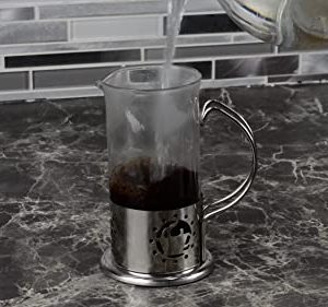 French Press Single Serving Coffee Maker, Small Affordable Coffee Brewer with Highest Filtration, 1 Cup Capacity (12 fl oz/0.35 liter)