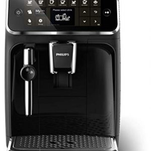 Philips Kitchen Appliances 4300 Fully Automatic Espresso Machine with Classic Milk Frother, BK, EP4321/54, one size (Renewed)