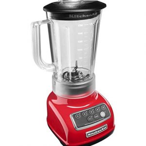 KitchenAid RKSB1570ER 5-Speed Blender with 56-Ounce BPA-Free Pitcher - Empire Red (Renewed)