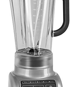 KitchenAid KSB1575MC 5-Speed Diamond Blender, Metallic Chrome (Renewed)