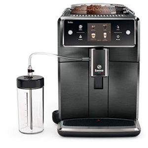Saeco Xelsis SM7684/04 Super Automatic Espresso Machine, Titanium Metal Front (Renewed)