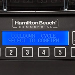 Hamilton Beach Commercial HBH750 The Eclipse Blender, 3 hp, Quietblend Technology, 48 oz./1.4 L Polycarbonate Container, 18.5