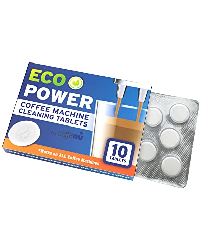 Breville Espresso Machine BIO Cleaning Tablets. Works on all brands of espresso machines. Non-Toxic Biodegradable. 10 Count Box