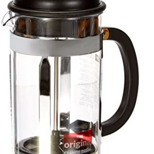 Bodum CAFFETTIERA French press coffee maker, 8 cup, 1.0 l, Plastic,Clear