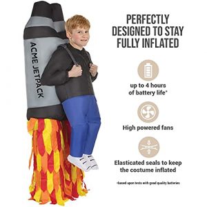Morph Costumes Inflatable Halloween Costumes Jet Pack Costume Kids Blow Up Unisex One Size