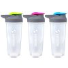 Synergy Protein Nutrition Shaker Bottle 3-Pack (24oz., Blue/Green/Pink)