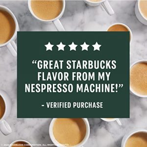 Starbucks by Nespresso, Favorites Variety Pack (50-count single serve capsules, compatible with Nespresso Original Line System)