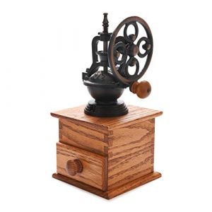 WoodRiver Antique Style Side Crank Coffee Grinder Kit Mechanism Cast Bronzed