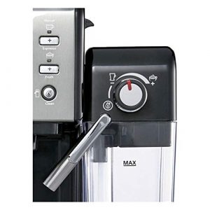 Mr. Coffee BVMC-EM7000DS Home Kitchen 1 Touch 19 Bar Pump Automatic Cappuccino, Latte, Espresso Maker Machine, Black