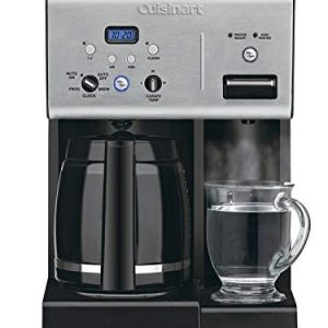 Cuisinart CHW-12P1 12-Cup Programmable Coffeemaker with Hot Water System, Black