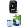 Philips 3200 Series Fully Automatic Espresso Machine w/ Milk Frother, Black, EP3221/44 with Philips Saeco AquaClean Filter Single Unit, CA6903/10