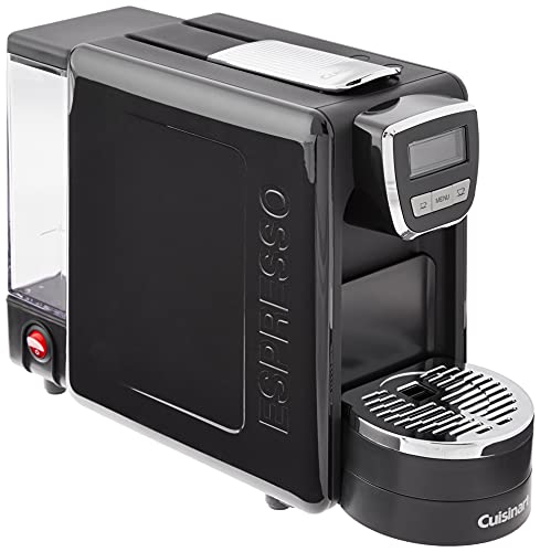 Cuisinart EM-15 Defined Espresso Machine, 13.5"(L) x 5.75"(W) x 9.5"(H), Black
